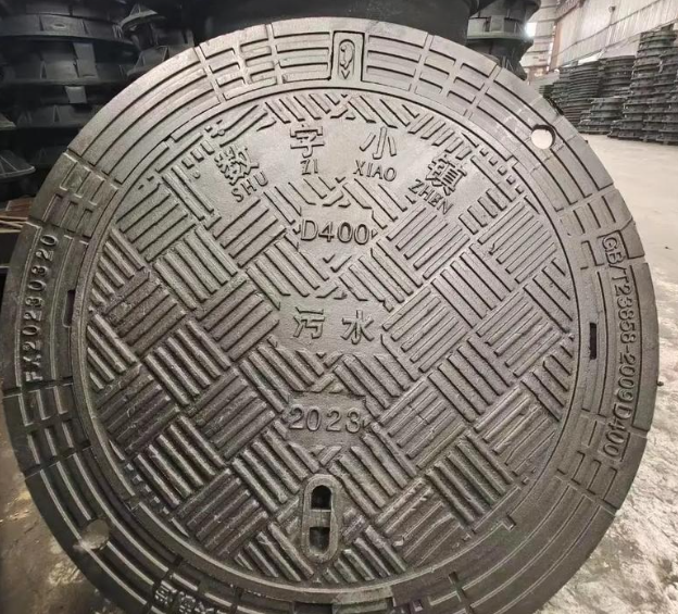 积玉口镇球墨铸铁防沉降井盖展示